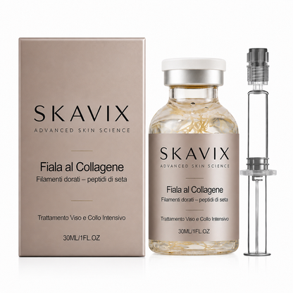 Skavix Silk Peptide Firming Serum with Marine Collagen
