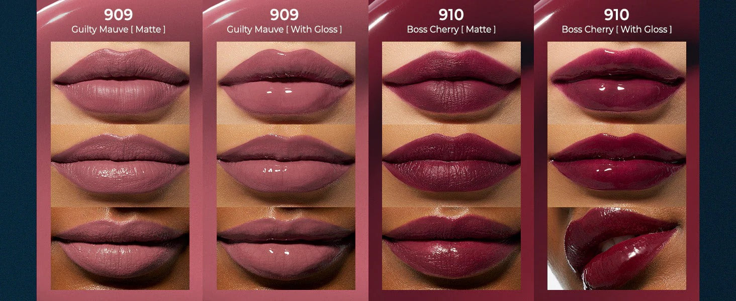 Perfect Twin Lip finished lip looks